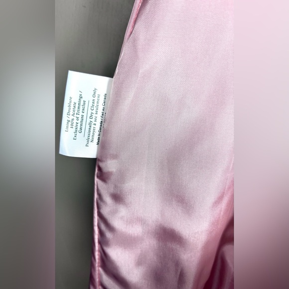 DANIER Suede Pink Sheath Dress - Picture 4 of 5